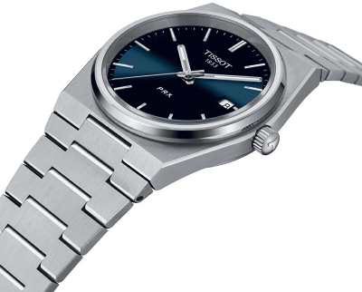 Orë dore për meshkuj Tissot PRX Quartz T137.410.11.041.00, e argjendtë