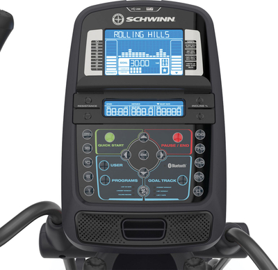 Orbitrek Schwinn 570E, mban deri 136 kg, me ekran trajnimi, ngjyrë zi-gri
