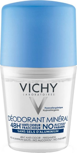Deodorant roll on Vichy Mineral 48 orë, 50 ml, për gra