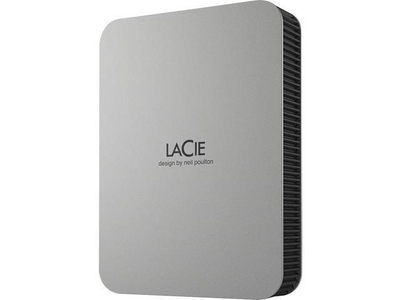 Hard disk i jashtëm LaCie Mobile Drive Secure, 4TB, USB-C 3.2 Gen 1, gri