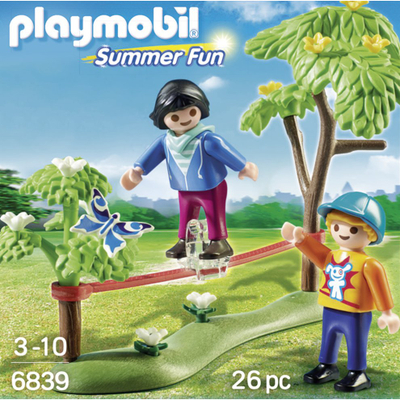 Lodër Playmobil 6839 Gift Egg, Summer Fun, 26 copa, e verdhë
