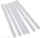 Shkopinj ngjitësi DP Craft, 11mm x 100mm, set 6 copë, të bardhë