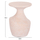 Tavolinë ndihmëse Rebon HM18156.04L, fiber cement, Ø40x56.5cm, ngjyrë salmon
