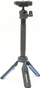 Tripod mini Slik MULTI-POD, trefkëmbësh i vogël, me kokë që rrotullohet, i zi me blu