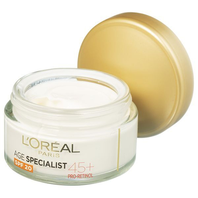 Krem për fytyrë L´Oréal Paris SPF 20 Age Specialist 45+, 50 ml