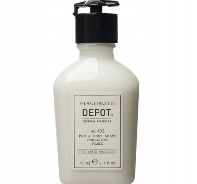 Fluid qetësues para edhe pas rrojes Depot Shave Specifics No. 402, me vajra esencialë, 50 ml