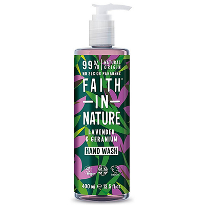 Sapun Faith in Nature Lavender & Geranium, 400 ml