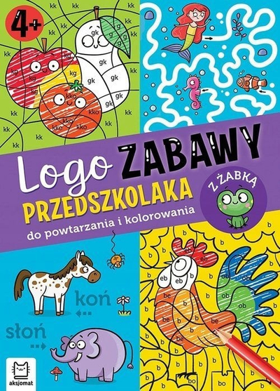 Libër për fëmijë Preschooler's Speech Games, ushtrime për të folurit, faqe për ngjyrosje, shumëngjyrësh