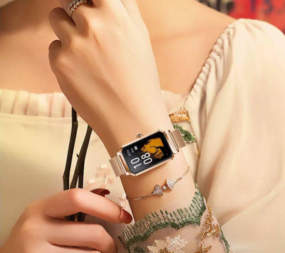 Smartwatch për gra Rubicon RNCE86 SMARUB144, ekran 1.13", IP68, ngjyrë rose gold