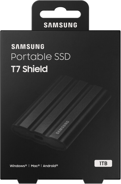 Disk i jashtëm Samsung T7 Shield, 2TB, i zi