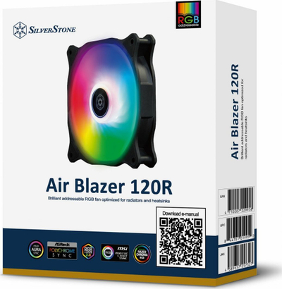Ftohës SilverStone Air Blazer, 120 mm
