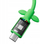 Kabllo USB C Aptel Powkong Vine, multifunksional, USB 3.1, e gjelbër
