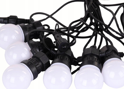 Dritare LED ProGarden, 20 drit, 10 m, drit e bardh e ngrohtë