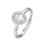 Unazë për femra Brosway Fancy Infinite White FIW79, e argjendtë