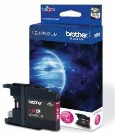 Kartuç boje Brother LC-1280XLM, magenta, kapacitet i lartë, origjinal