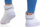 Atlete të larta për kalama Adidas Hoops Mid 3.0 K GW0401, shollë gome, të bardha