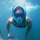 Maskë snorkeling Bestway Hydro-Pro SeaClear, fytyrë e plotë, lentë të errësuara, e zezë