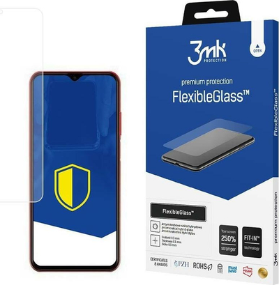 Xham mbrojtës për Note 12P 3MK FlexibleGlass, transparent