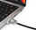 Adapter sigurie Compulocks Ledge Lock për MacBook Pro 14" M1 M2 M3, pa ngjitës, ngjyrë argjendi