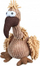 Lodër pellushi për qen Trixie Vulture Gustav, 28 cm, me fishkëllimë, shumëngjyrëshe