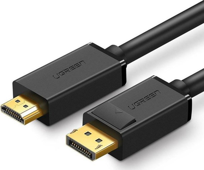 Kabllo Ugreen DisplayPort në HDMI, 1.5m, 4K, e zezë