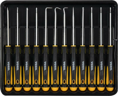Set i kaçavidave Vorel Precision T64555, 12 copë