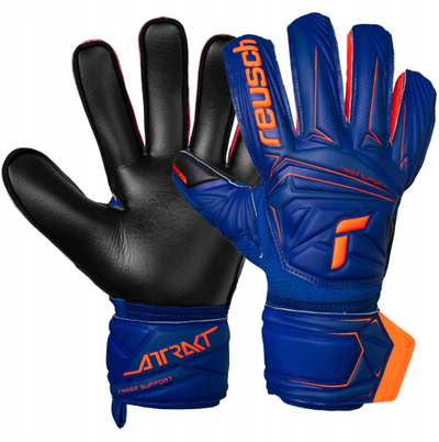 Doreza portieri Reusch Attrakt Infinity Finger Support M, meshkuj, ngjyrë blu portokalli