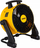Индустриски вентилатор DeWALT тапан, 40 cm, 3 брзини, жолт