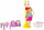 Set lodër gocë MEGA CREATIVE Alice, 12 cm, me aksesorë, shumëngjyrësh