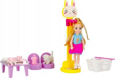 Set lodër gocë MEGA CREATIVE Alice, 12 cm, me aksesorë, shumëngjyrësh