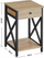 Kabinet Non Stolk Oak Sonoma Black Loft, me raft dhe sirtar, dru sonoma, i zi