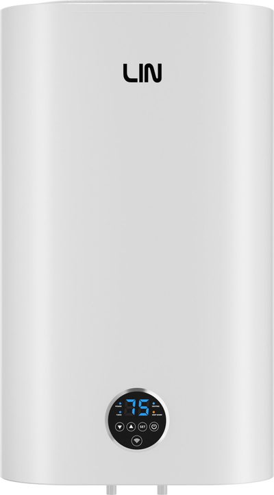 Електричен бојлер Lin LIFVD1, 80L, Wi-Fi, бел
