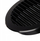 Grilë ventilimi Euro3plast D125, plastike, e zezë