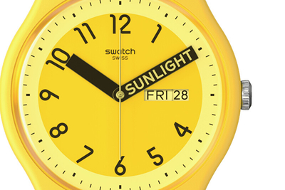 Orë Swatch Love is Love Proudly Yellow SO29J702, e verdhë
