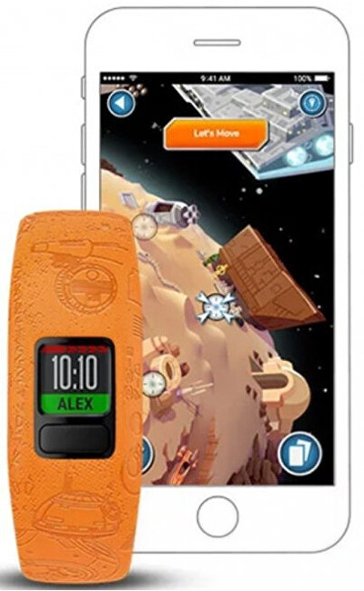 Matës aktiviteti Garmin Vívofit® jr. 2 Light Side Star Wars 010-01909-1A