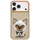 Kapak telefoni Nimmy Big Eyed Pet 2.0 Cat për iPhone 17 Pro Max, TPU PC, me mace, bezhë