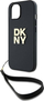 Mbulesë telefoni DKNY DKHCP15MPBSWSK për iPhone 15 Plus 6.7", hardcase me rrip kyçi, e zezë