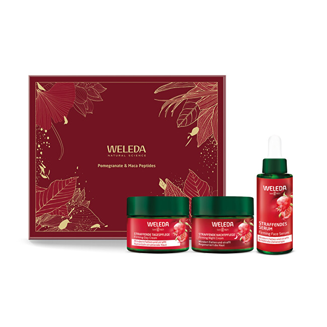 Set dhurate Weleda Pomegranate & Maca-Peptides, krem dite + krem nate + serum