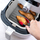 Insert silikon për Air Fryer Vilde, 22 cm, gri
