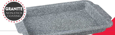 Tabakë për torte Klausberg KB-7382, 36.5x23cm, e hirtë