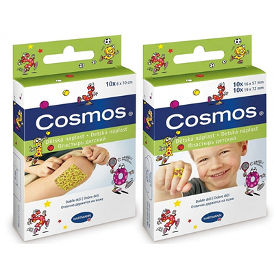 Фластери Cosmos, 5 парчиња 6 x 10 см