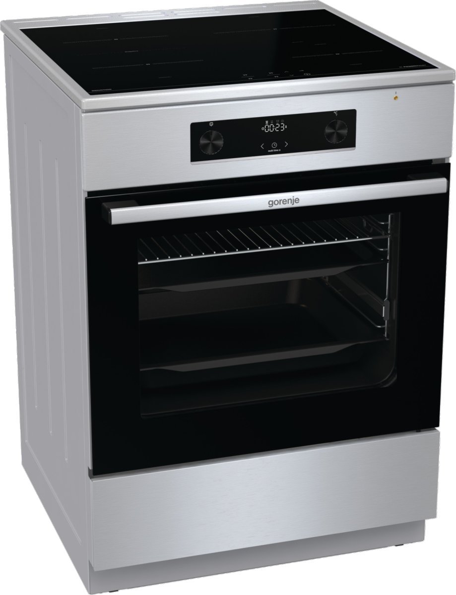Shporet elektrik Gorenje GEIT6C60XPG, induksion, 71L, inox 2