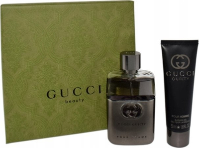 Set Gucci Guilty Pour Homme Eau de Toilette 50ml + xhel dushi 50ml
