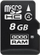 Kartë GoodRam microCARD MicroSDHC 8 GB Klasa 4 (M40A-0080R11)