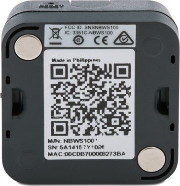 Sensor temperature pa tel APC Netbotz, gamë 1.7°C gjer në 48.9°C, gri