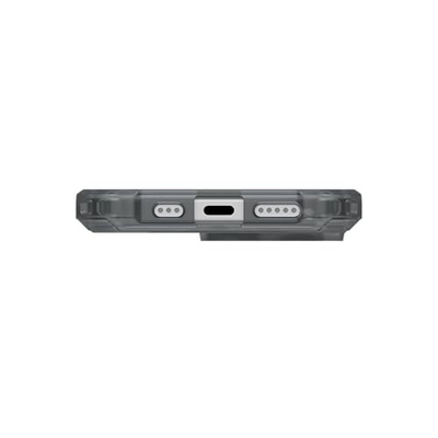 Kapak telefoni UAG Essential Armor për iPhone 17, i shkru me MagSafe, mbrojtje me gradë ushtarake, plastikë translucent Ash