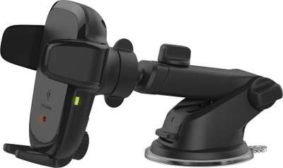 Mbajtëse telefoni për makinë iOttie Auto Sense, karikim wireless 10W, për pult, e zezë