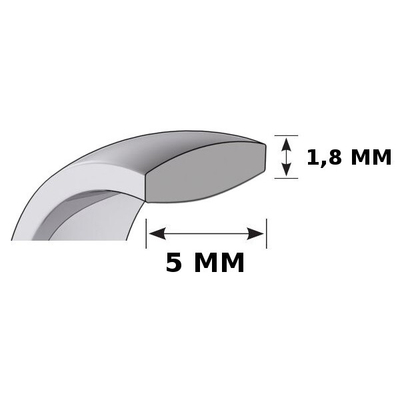 Unazë Silvego Paradise QRGN23M, 51 mm