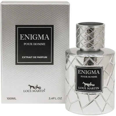 Parfum për burra Loui Martin Enigma Pour Homme, Extrait de Parfum, 100 ml, argjend