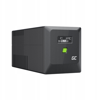 UPS Green Cell PowerProof, 800VA 480W, valë sinusoidale e modifikuar, i zi
